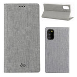 VILI DMX Card Holder Leather Stand Shell Phone Cover for Samsung Galaxy A41 (Global Version)