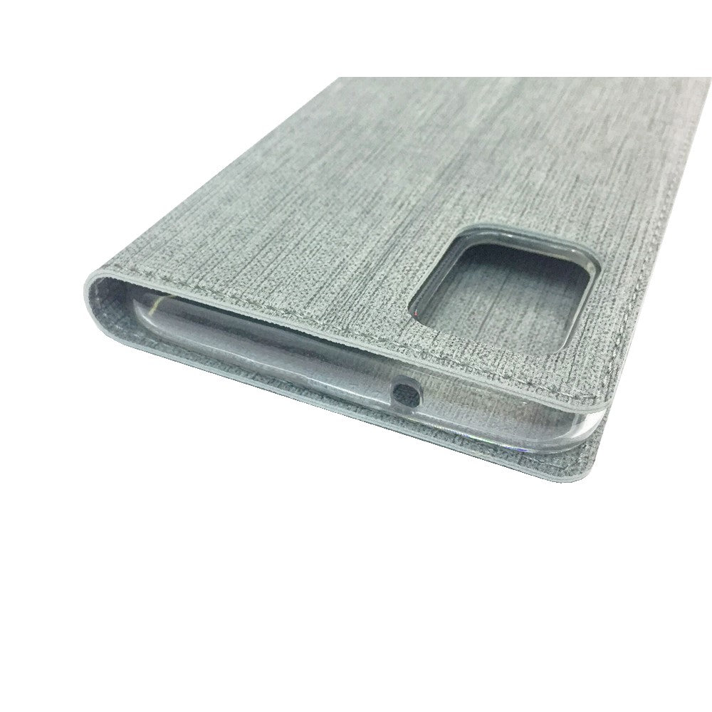 VILI DMX Card Holder Leather Stand Shell Phone Cover for Samsung Galaxy A41 (Global Version)