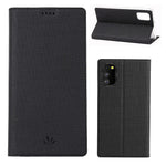 VILI DMX Card Holder Leather Stand Shell Phone Cover for Samsung Galaxy A41 (Global Version)