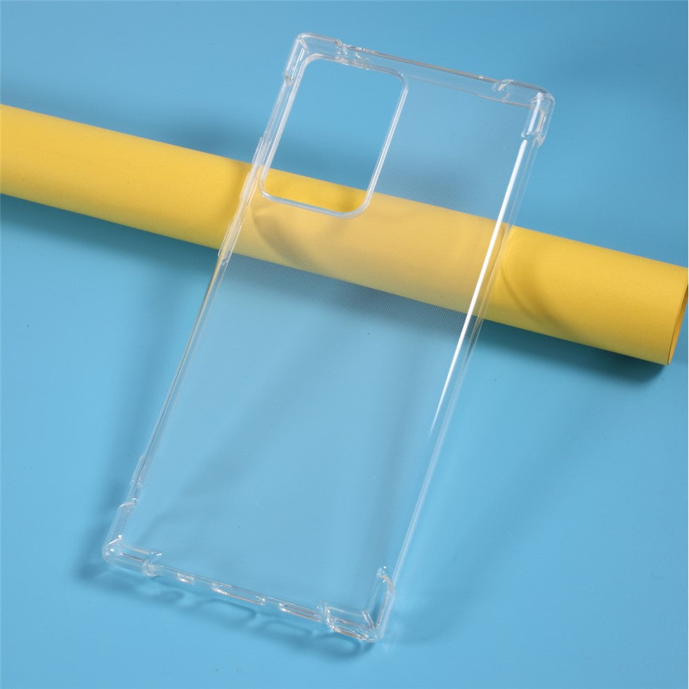 Drop Resistant Clear TPU Case for Samsung Galaxy Note20 Ultra/Note20 Ultra 5G