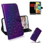 Flower Pattern Leather Stand Wallet Case for Samsung Galaxy A51 5G SM-A516
