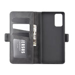 Magnet Adsorption Leather Wallet Stand Phone Case for Samsung Galaxy Note20 / Note20 5G