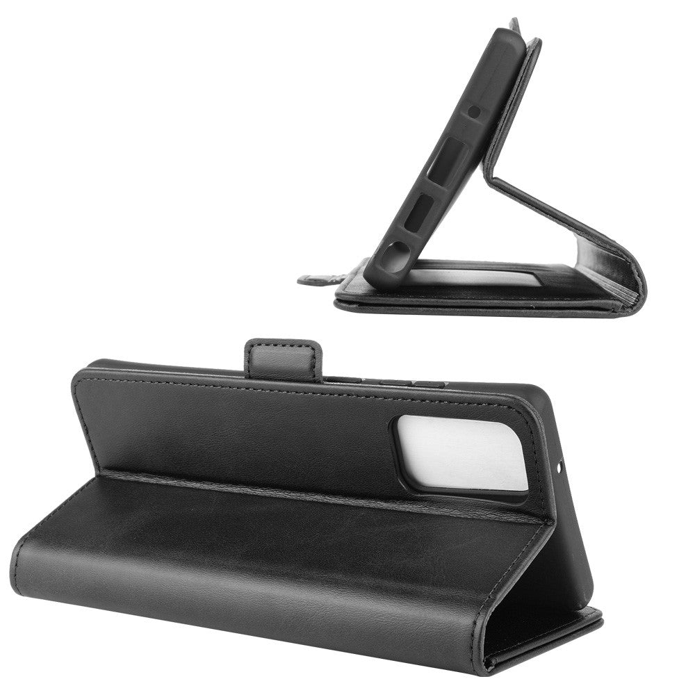 Magnet Adsorption Leather Wallet Stand Phone Case for Samsung Galaxy Note20 / Note20 5G