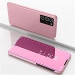 Samsung Galaxy Note20 / Note20 5G Flip Läderfodral med Stativ Helkroppsskyddande mobilfodral