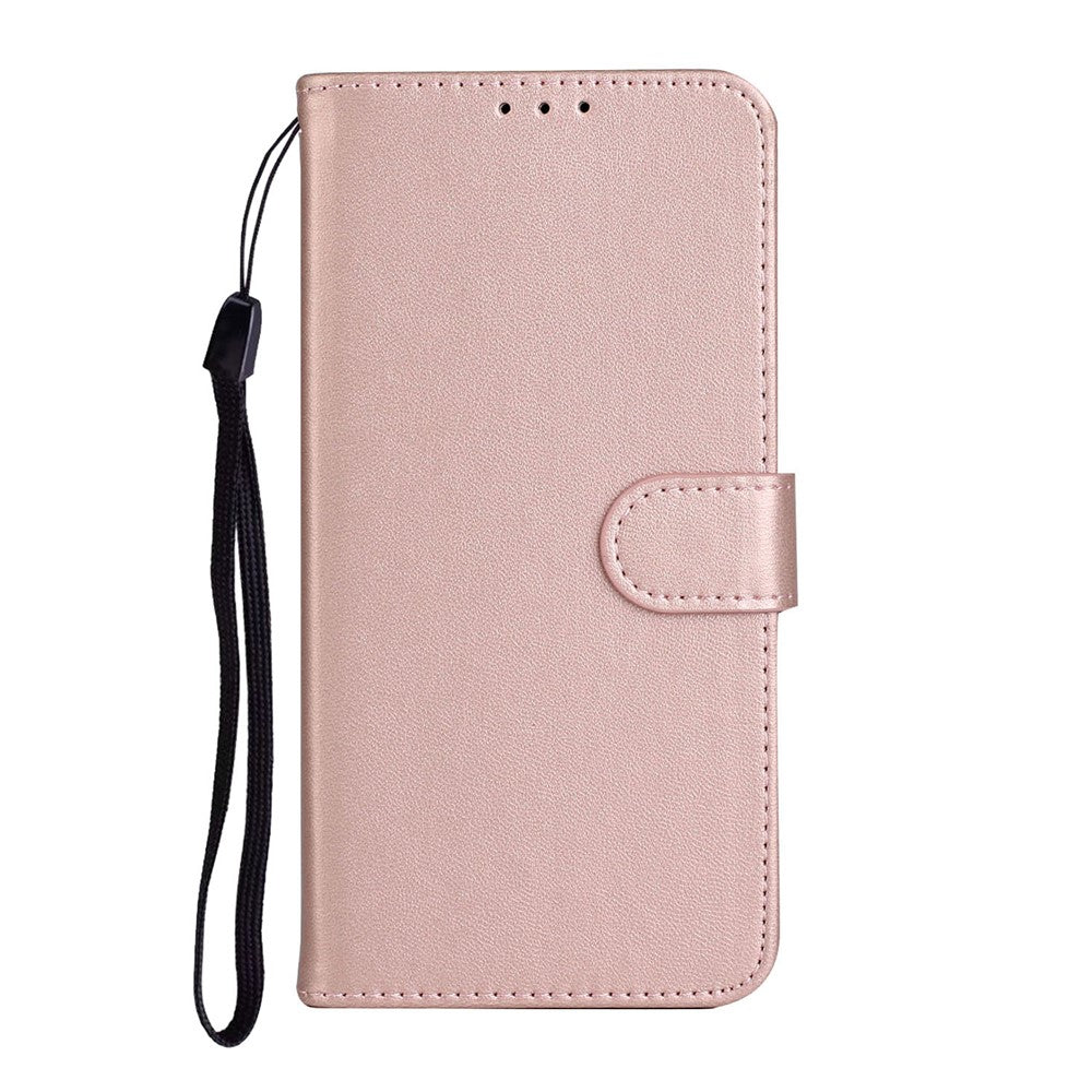 Solid Color Leather Wallet Back Cover for Samsung Galaxy A31
