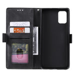 Retro Splejset Stil Pung Stativ Flip Lædercover til Samsung Galaxy Note20/Note20 5G