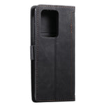 Retro Splicing Style Wallet Stand Flip Leather Case for Samsung Note 20 Ultra / Note 20 Ultra 5G