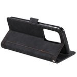 Retro Splicing Style Wallet Stand Flip Leather Case for Samsung Note 20 Ultra / Note 20 Ultra 5G