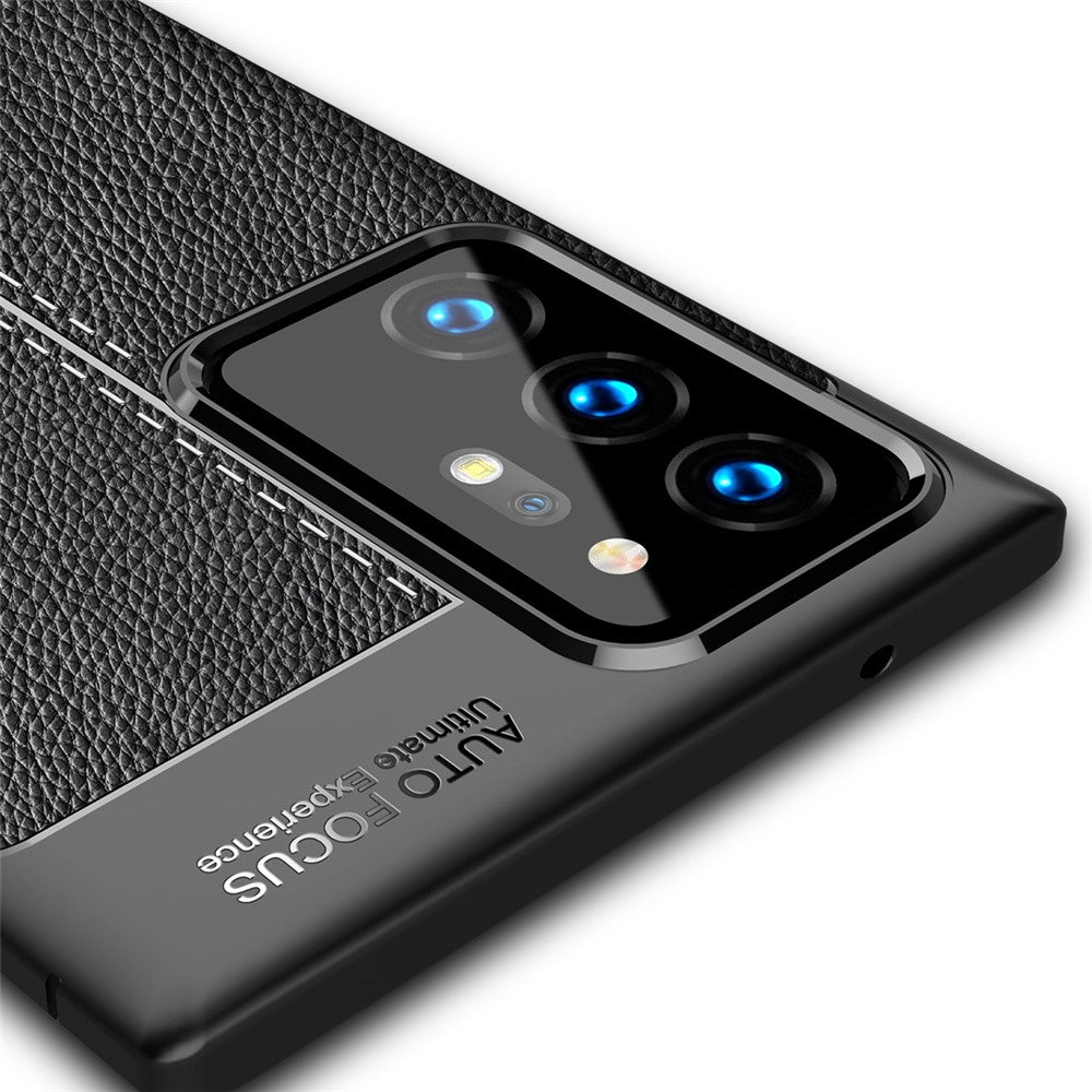 Litchi tekstur TPU telefoncover til Samsung Galaxy Note 20 Ultra / Note 20 Ultra 5G