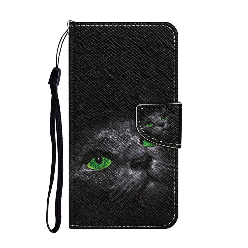 Pattern Printing Flip Leather Cover Wallet Phone Case for Samsung Galaxy A31