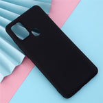 Til Samsung Galaxy A21s Mat TPU Cover Ridsefast Slankt Fleksibelt Telefoncover