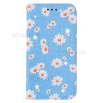 Daisy Mönster Flash Powder Mobilskal Korthållare Läderskal till Samsung Galaxy A51 SM-A515/M40S