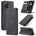 CASEME 013 Series Cover Auto-absorbed Leather Wallet Case for Samsung Galaxy A41 (Global Version)