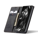 CASEME 013 Series Cover Auto-absorbed Leather Wallet Case for Samsung Galaxy A41 (Global Version)
