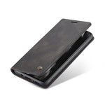 CASEME 013 Series Cover Auto-absorbed Leather Wallet Case for Samsung Galaxy A41 (Global Version)