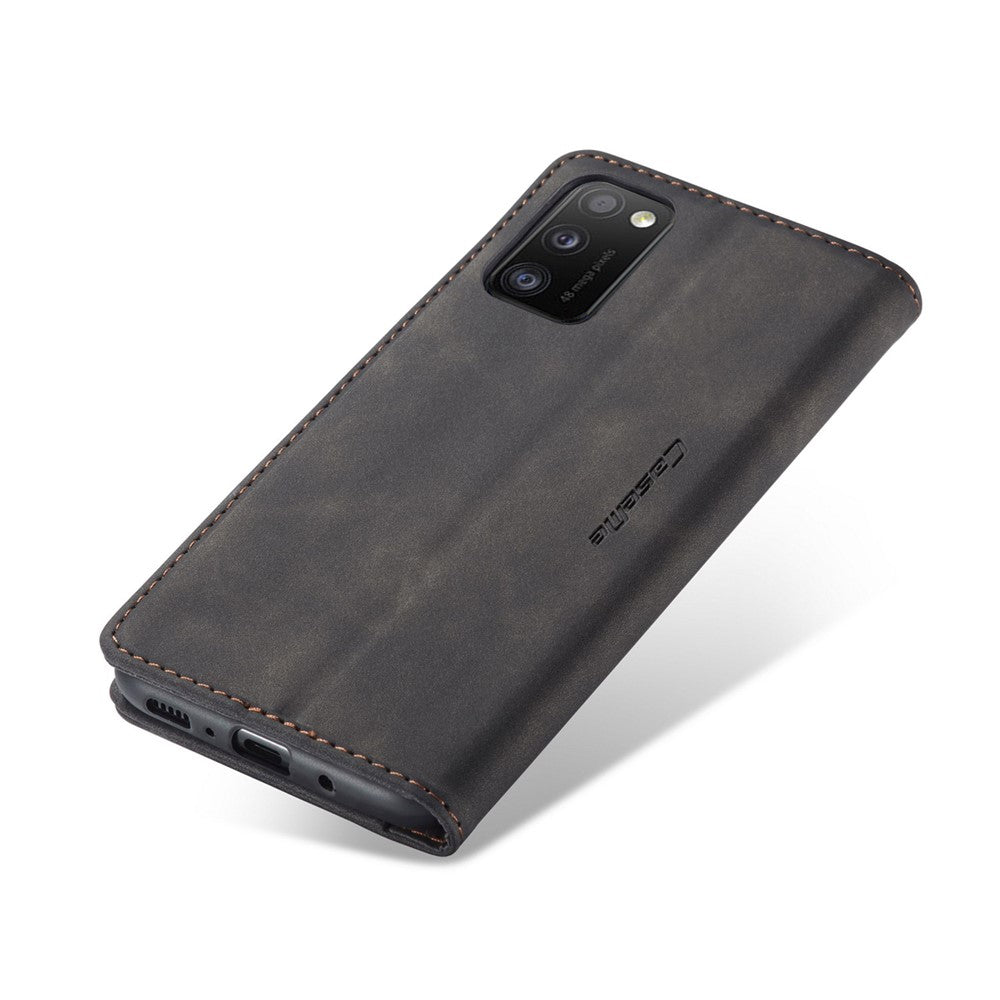 CASEME 013 Series Cover Auto-absorbed Leather Wallet Case for Samsung Galaxy A41 (Global Version)