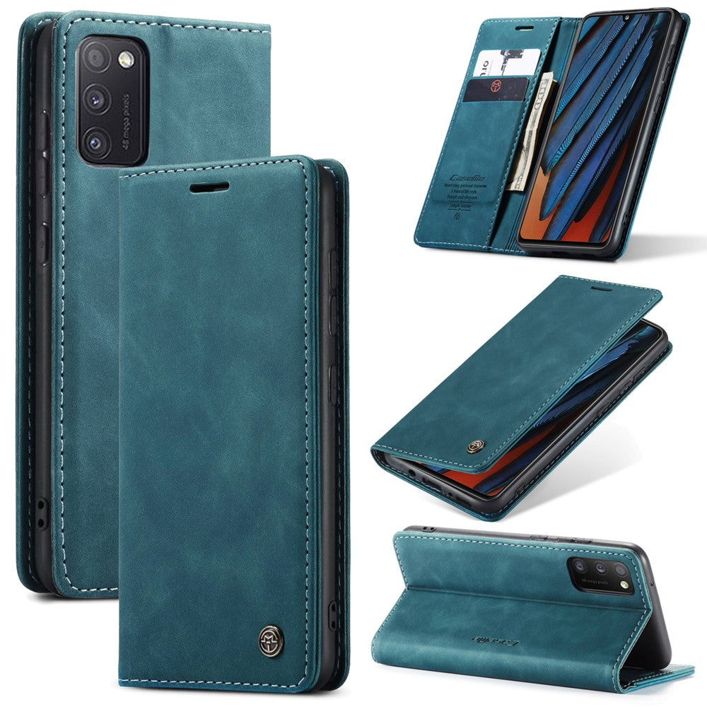 CASEME 013 Series Cover Auto-absorbed Leather Wallet Case for Samsung Galaxy A41 (Global Version)
