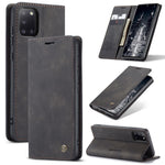 CASEME 013 Series Auto-absorberende Enkelt Læder Flip Cover til Samsung Galaxy A31