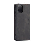 CASEME 013 Series Auto-absorberende Enkelt Læder Flip Cover til Samsung Galaxy A31