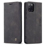 CASEME 013 Series Auto-absorberende Enkelt Læder Flip Cover til Samsung Galaxy A31