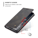 CASEME 013 Series Auto-absorberende Enkelt Læder Flip Cover til Samsung Galaxy A31