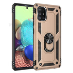 360° roterbart ringstativ Armor PC+TPU-kombinationsskal för Samsung Galaxy A71 5G SM-A716