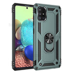 360° roterbart ringstativ Armor PC+TPU-kombinationsskal för Samsung Galaxy A71 5G SM-A716