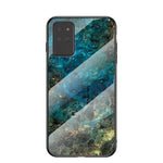 Hærdet glas PC + TPU hybridcover med marmormønster til Samsung Galaxy Note 20/Note 20 5G