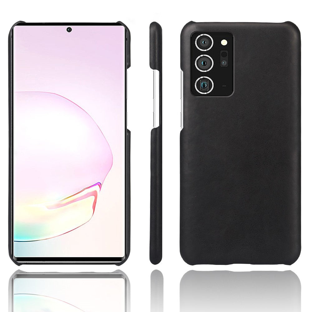 Crazy Horse Skin PU-læderbelagt PC-skal etui til Samsung Galaxy Note20 / Note20 5G