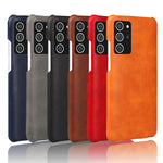 Crazy Horse Skin PU-læderbelagt PC-skal etui til Samsung Galaxy Note20 / Note20 5G