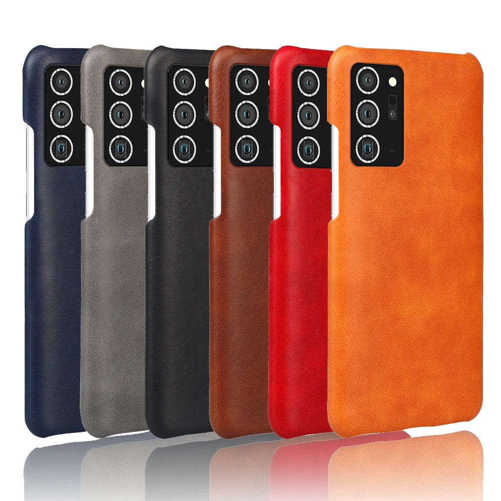Crazy Horse Skin PU-læderbelagt PC-skal etui til Samsung Galaxy Note20 / Note20 5G