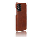 Crazy Horse Skin PU-læderbelagt PC-cover Hardcase til Samsung Galaxy Note20 Ultra / 20 Ultra 5G