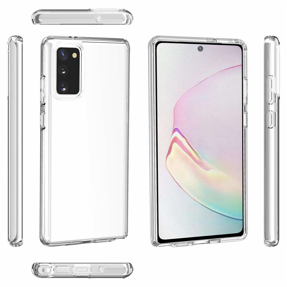 Transparent PC + TPU Case for Samsung Galaxy Note20 4G/5G