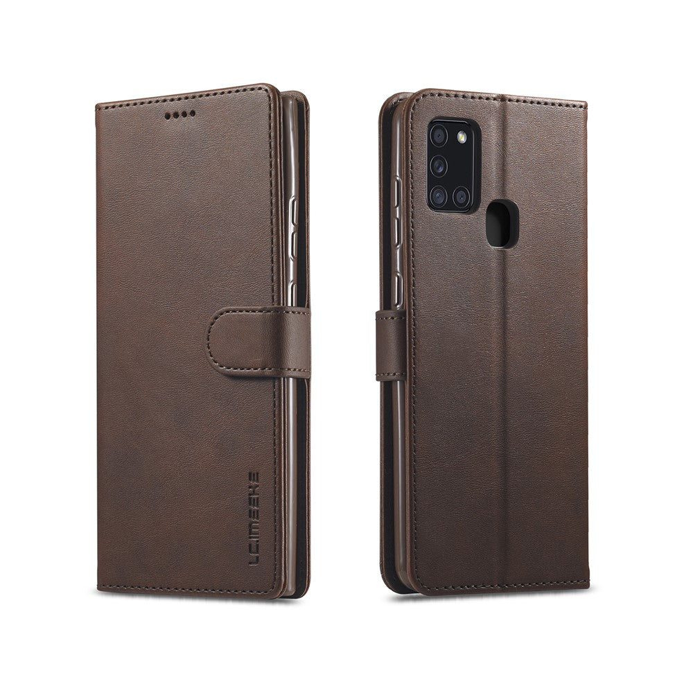 LC.IMEEKE Pung Stander Lædercover til Samsung Galaxy A21s