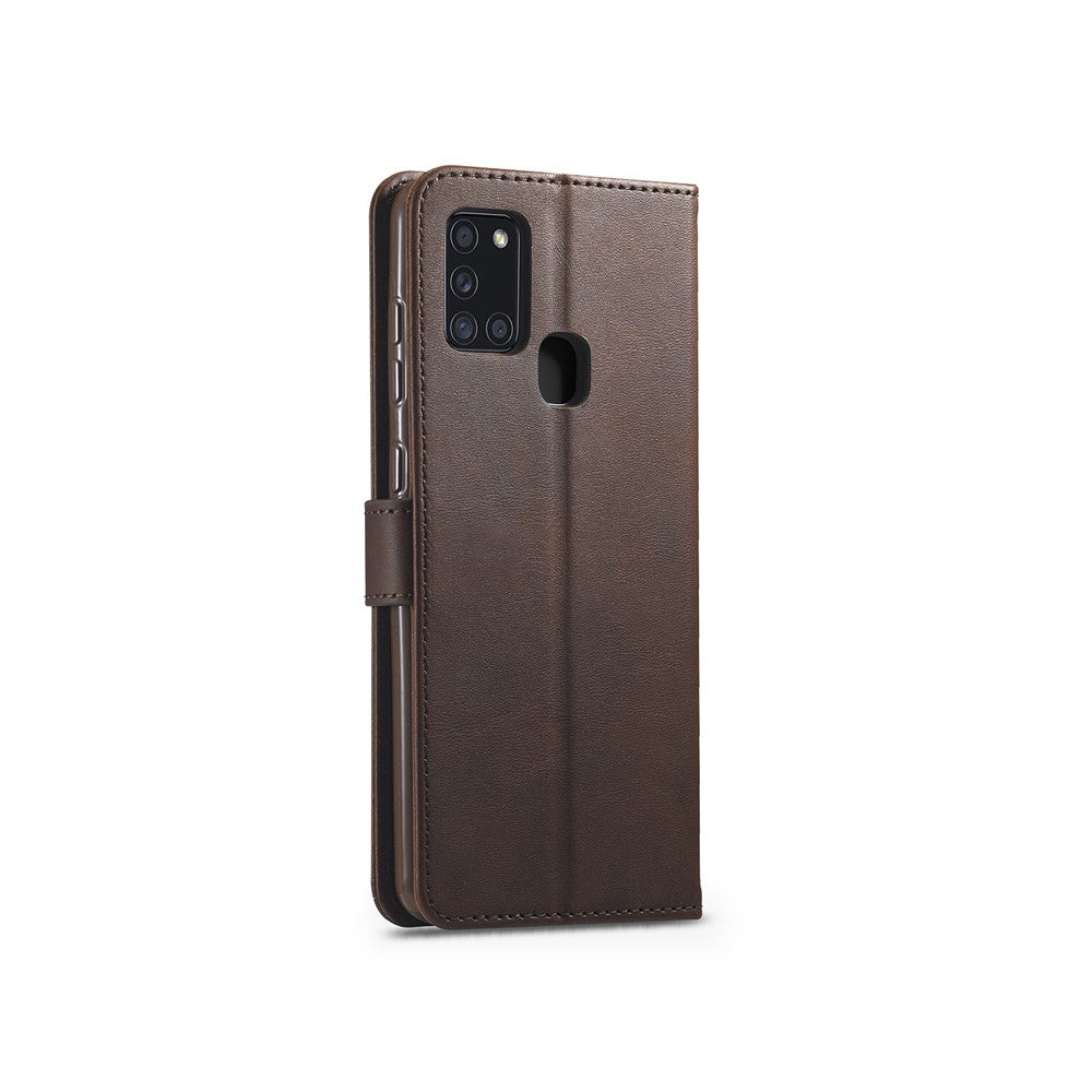 LC.IMEEKE Pung Stander Lædercover til Samsung Galaxy A21s