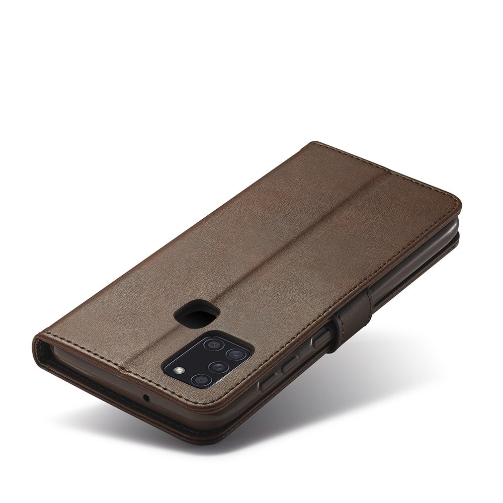 LC.IMEEKE Pung Stander Lædercover til Samsung Galaxy A21s