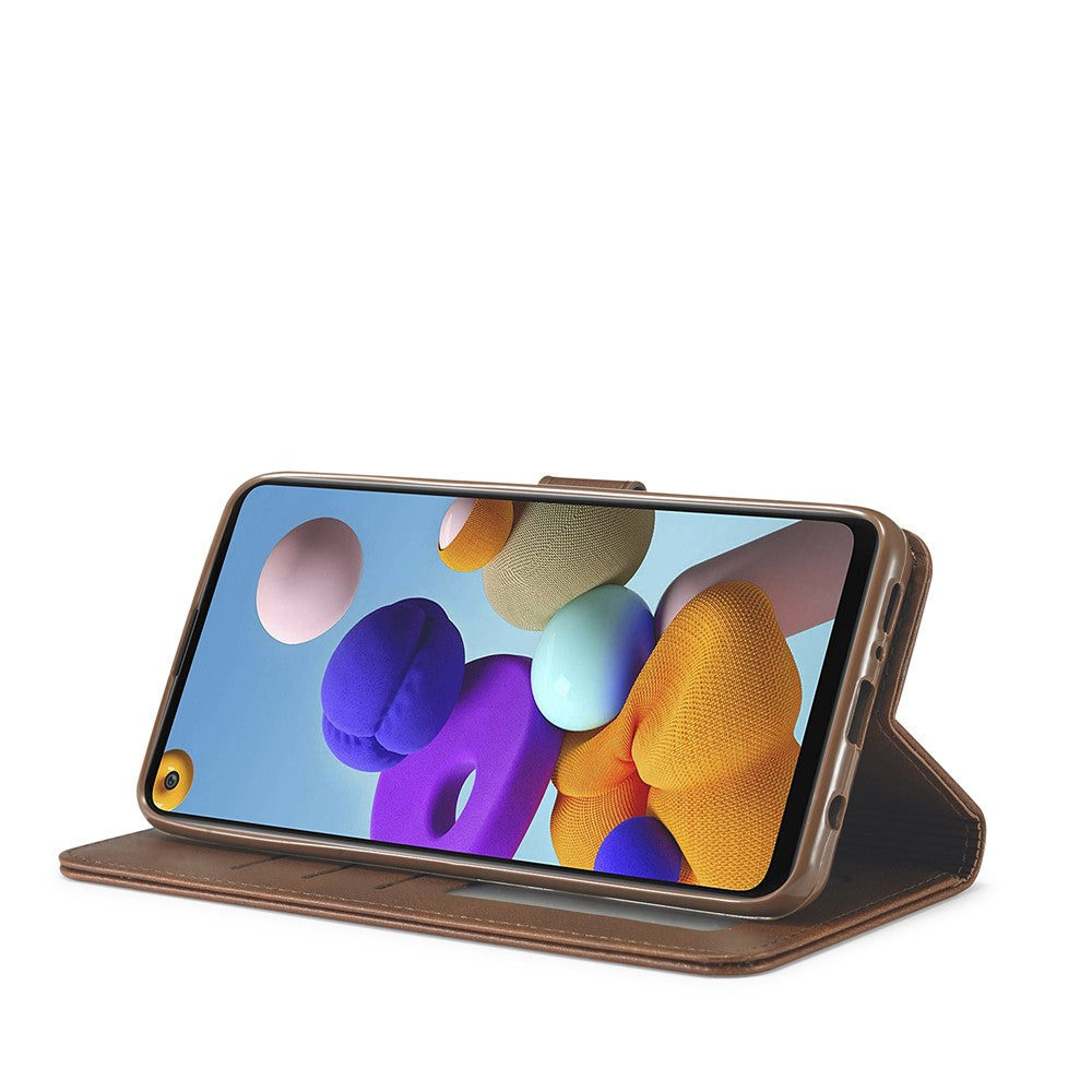 LC.IMEEKE Pung Stander Lædercover til Samsung Galaxy A21s