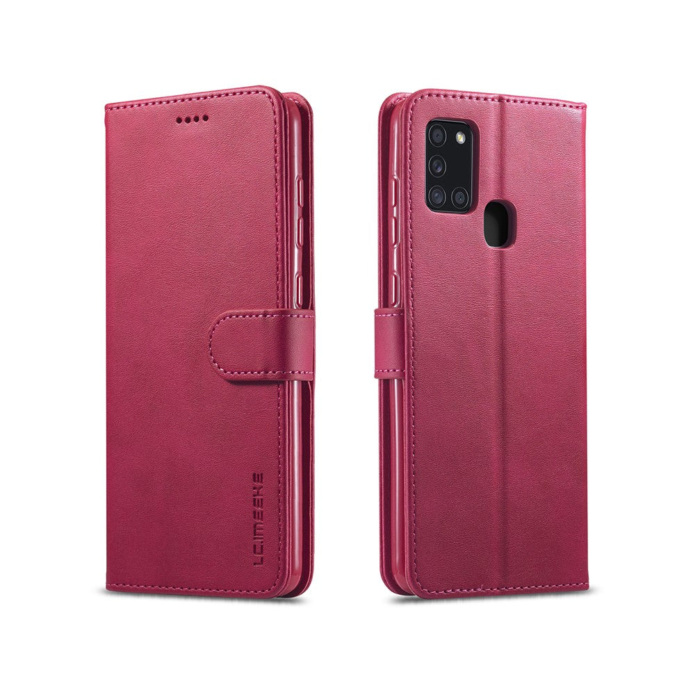 LC.IMEEKE Pung Stander Lædercover til Samsung Galaxy A21s