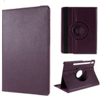 Litchi Texture Leather Case with Rotating Stand Cover for Samsung Galaxy Tab S10 Lite / S10 FE / S9 FE / S9 / S8 / S7 SM-T870 T875