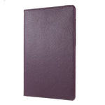 Litchi Texture Leather Case with Rotating Stand Cover for Samsung Galaxy Tab S10 Lite / S10 FE / S9 FE / S9 / S8 / S7 SM-T870 T875