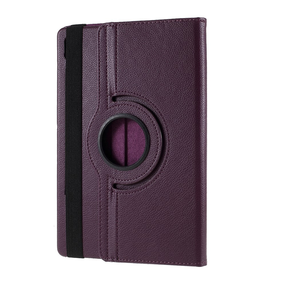 Litchi Texture Leather Case with Rotating Stand Cover for Samsung Galaxy Tab S10 Lite / S10 FE / S9 FE / S9 / S8 / S7 SM-T870 T875