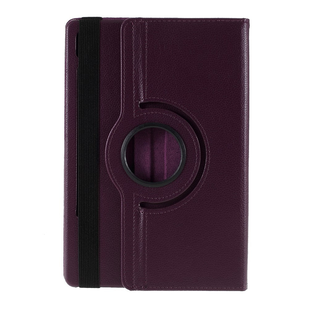 Litchi Texture Leather Case with Rotating Stand Cover for Samsung Galaxy Tab S10 Lite / S10 FE / S9 FE / S9 / S8 / S7 SM-T870 T875