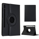 Litchi Texture Leather Case with Rotating Stand Cover for Samsung Galaxy Tab S10 Lite / S10 FE / S9 FE / S9 / S8 / S7 SM-T870 T875