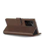 LC.IMEEKE Leather Wallet Stand Cover Phone Case for Samsung Galaxy Note20 Ultra/20 Ultra 5G