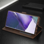 LC.IMEEKE Leather Wallet Stand Cover Cell Phone Case for Samsung Galaxy Note20/Note20 5G