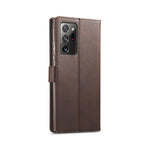 LC.IMEEKE Leather Wallet Stand Cover Cell Phone Case for Samsung Galaxy Note20/Note20 5G
