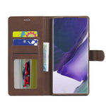 LC.IMEEKE Leather Wallet Stand Cover Cell Phone Case for Samsung Galaxy Note20/Note20 5G