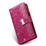Glittery Starry Style Laser Carving Lædercover til Samsung Galaxy Note20/Note20 5G