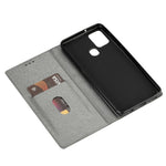 Flash Powder Stand Læder Kortholder Etui til Samsung Galaxy A21s