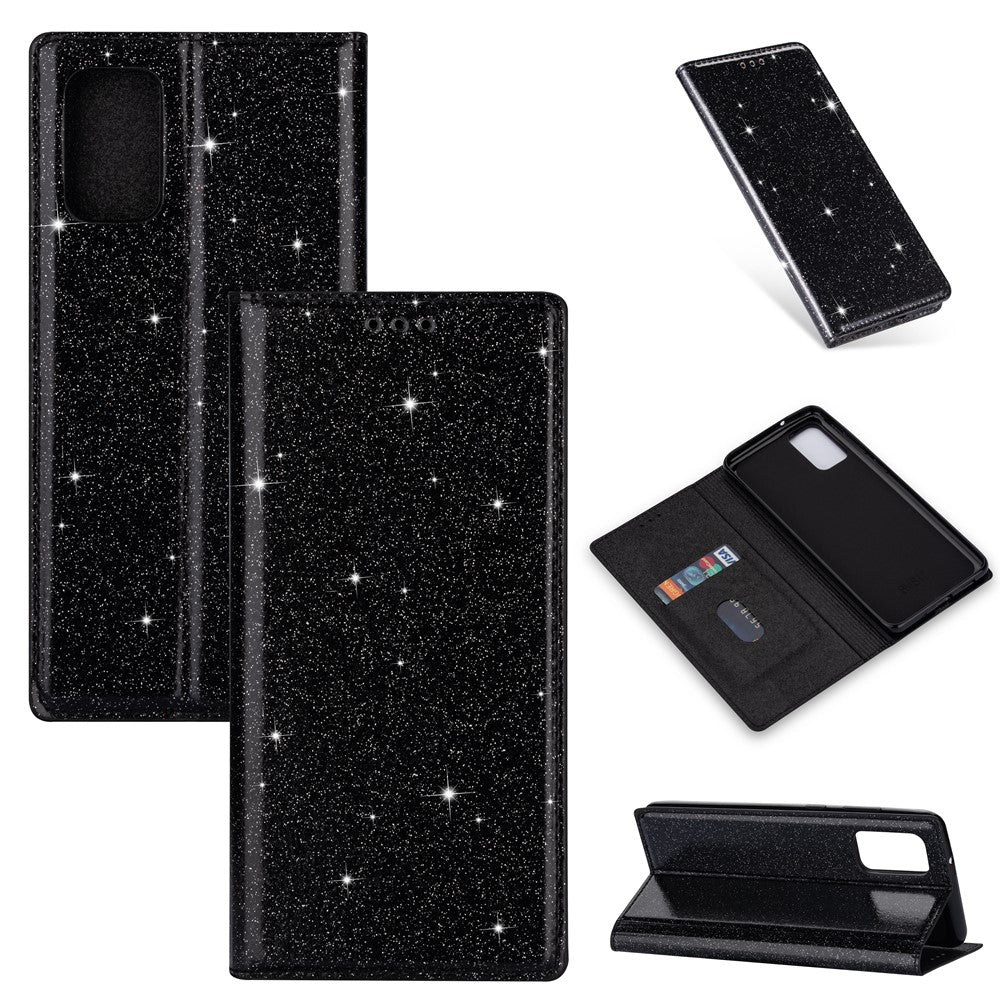 Flash Powder Leather Shell for Samsung Galaxy A31